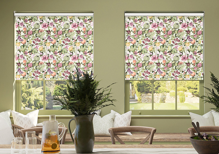 Clemence, Plum Blush - Twist&Fit Roller Blind - Image 3